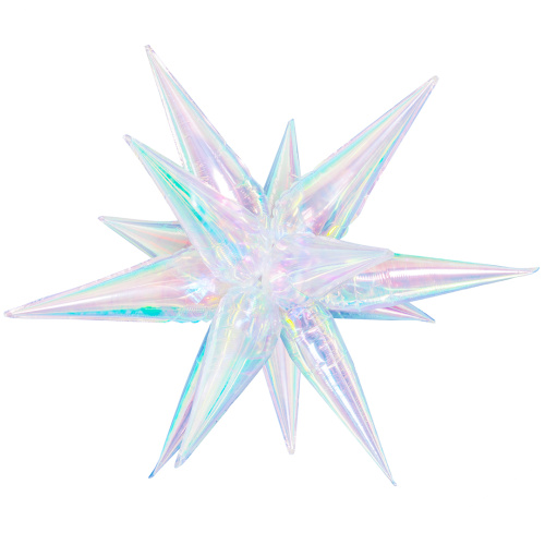 Шар Звезда 3D Хамелеон Прозрачный Шар Звезда 3D Хамелеон Прозрачный