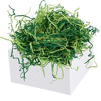 Бумажный наполнитель Зеленый микс, 50гр