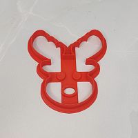 Вырубка с оттиском Олень, 8,5 см