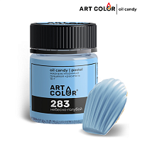 Краситель жирорастворимый сухой Небесно-голубой Art Color Oil Candy, 10гр