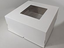Коробка для торта 50*50*21см, с окном